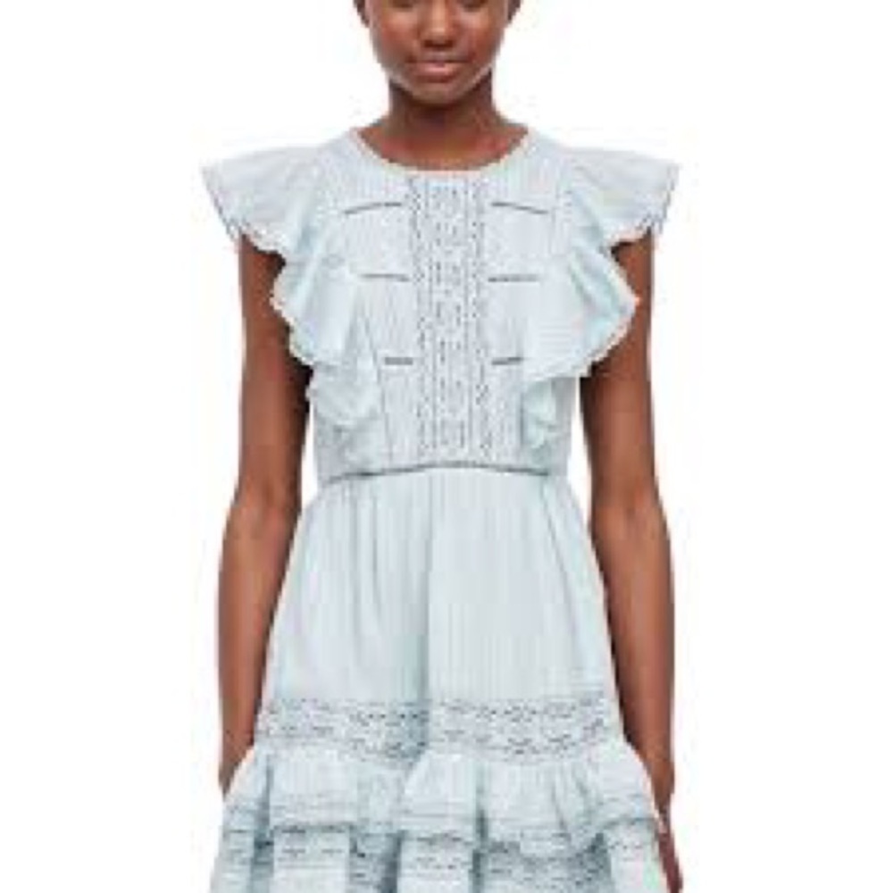 Rebecca Taylor Dress pale blue size 6